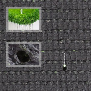 Künstlicher Rasen-Kunstrasen-Teppich-Kunstrasen für Wandzaun verzieren