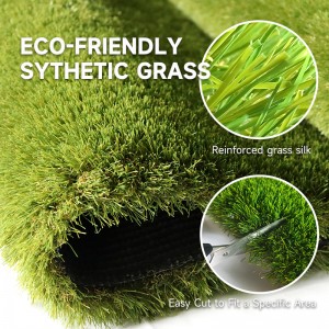 35mm Musim Luruh Luaran Rumput tiruan tanpa pudar dan mesra alam