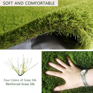 35mm Outdoor Autumn Fadeless and eco-friendly artificial grass