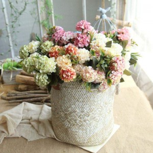 Ball Chrysanthemum Hand Hand Flower Artificial Flower Party Tables Decorations Bouquet Real Looking Bouquet