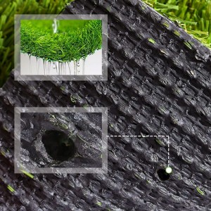 Ыңгайлаштырылган синтетикалык чөп Жасалма газон бакчасы бассейн үчүн жасалма чөп