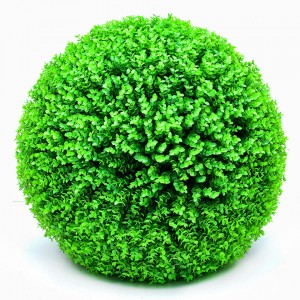 UV-beskerme miljeufreonlike faux planten Dekorative gers ballen Keunstmjittige buxus ballen Topiary
