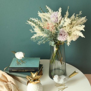 शादी के डेस्कटॉप सजावट के लिए सर्वोत्तम कीमत वाले रियल टच फूलों का गुलदस्ता कृत्रिम फूलों का गुलदस्ता