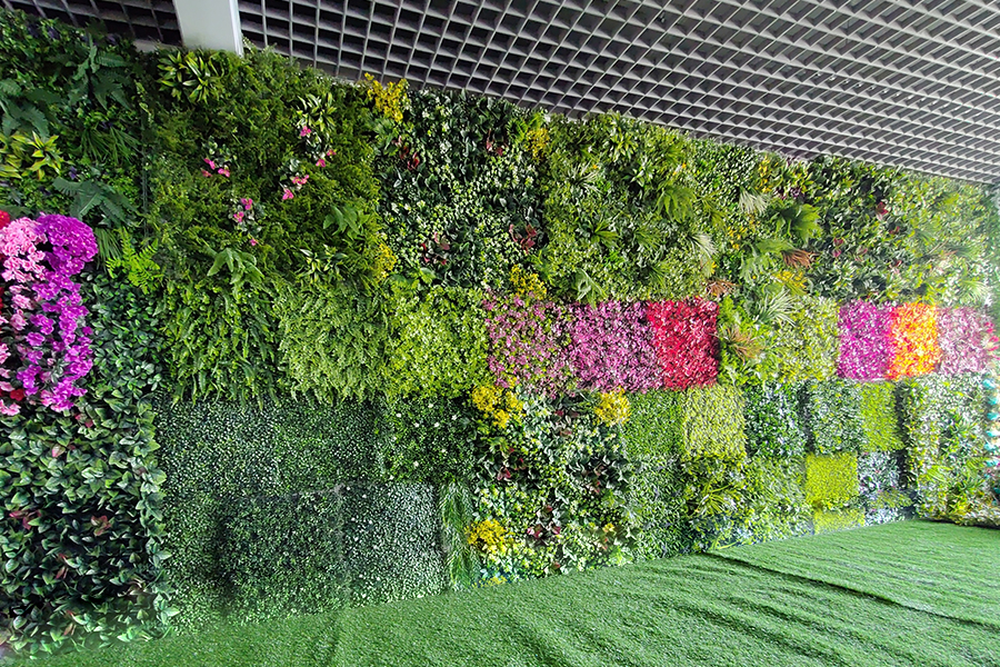 How To Install Artificial Green Wall Panels Instead Of Damaging The Walls A Lot?
