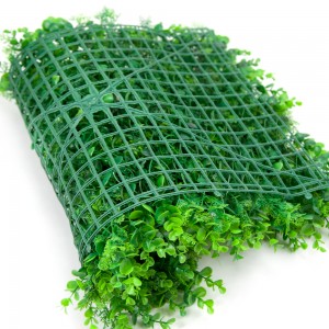 Artificial Grass Wall Panels Plastic Greenery Plant Wall Grass Artificial Grass Wall Backdrop For Home Restaurant Indoor Decor