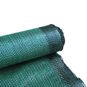 grass prevention Black and Green PP woven fabric weed mat