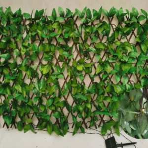 veleprodajna ograja iz umetnega topiarja iz bršljana ograja iz umetnega listja umetna razširljiva živa meja za vrtno dekoracijo