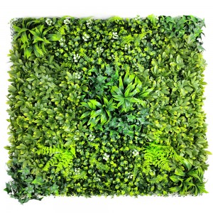 Gadheni Kunze Kwemukati Kushongedzwa Kwemusha Kushongedza Artificial Plant Lawn Grass Decorative Wall Plant
