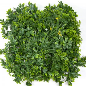WHDY High Quality Decoration Faux Green Boxwood Panels Fence Hedge Backdrop Artificial Plant Grass Wall