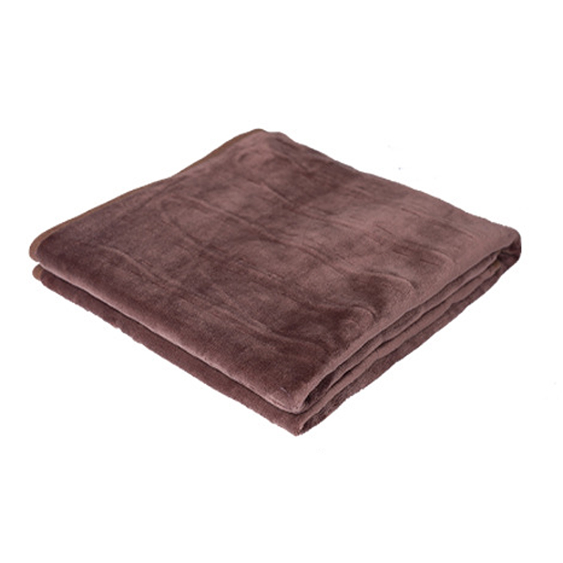 Brown flannel 230V heating blanket