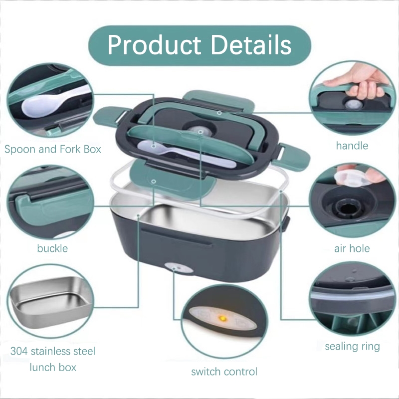 Portable Pluggable Electric Lunch Box
