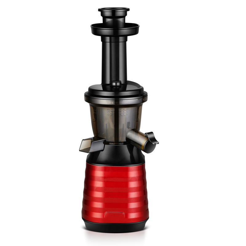 Red fruit and vegetable juicer
