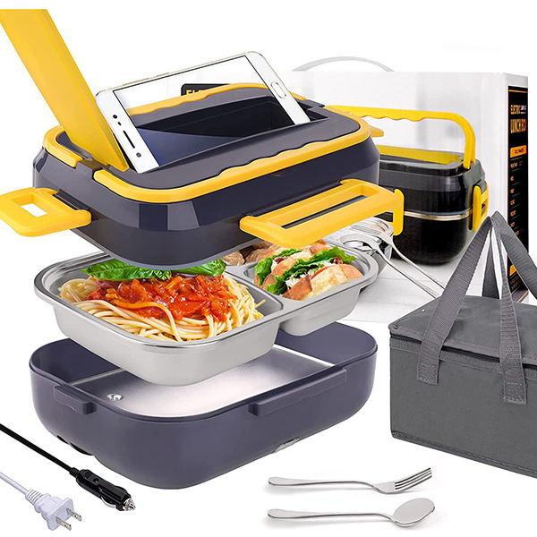 Portable Stainless Steel Electric Lunch Box Featured Image