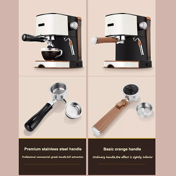 how is made the packaging of coffee machine