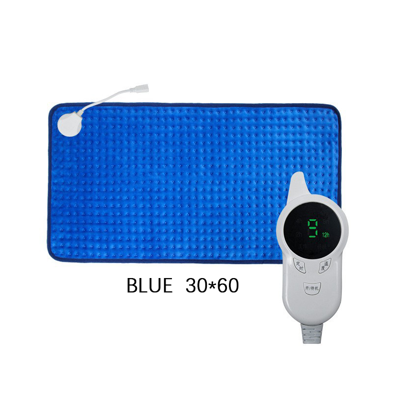 blue heating pad