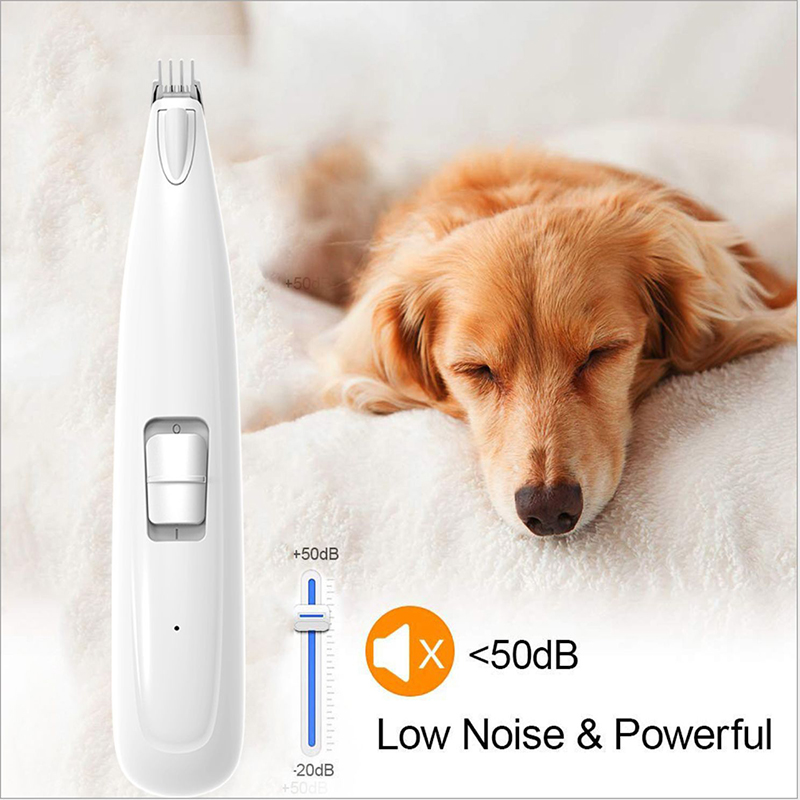 China wholesale Small Humidifier For Bedroom Factory –  LED Light Dog Paw Hair Trimmer – Dingyao