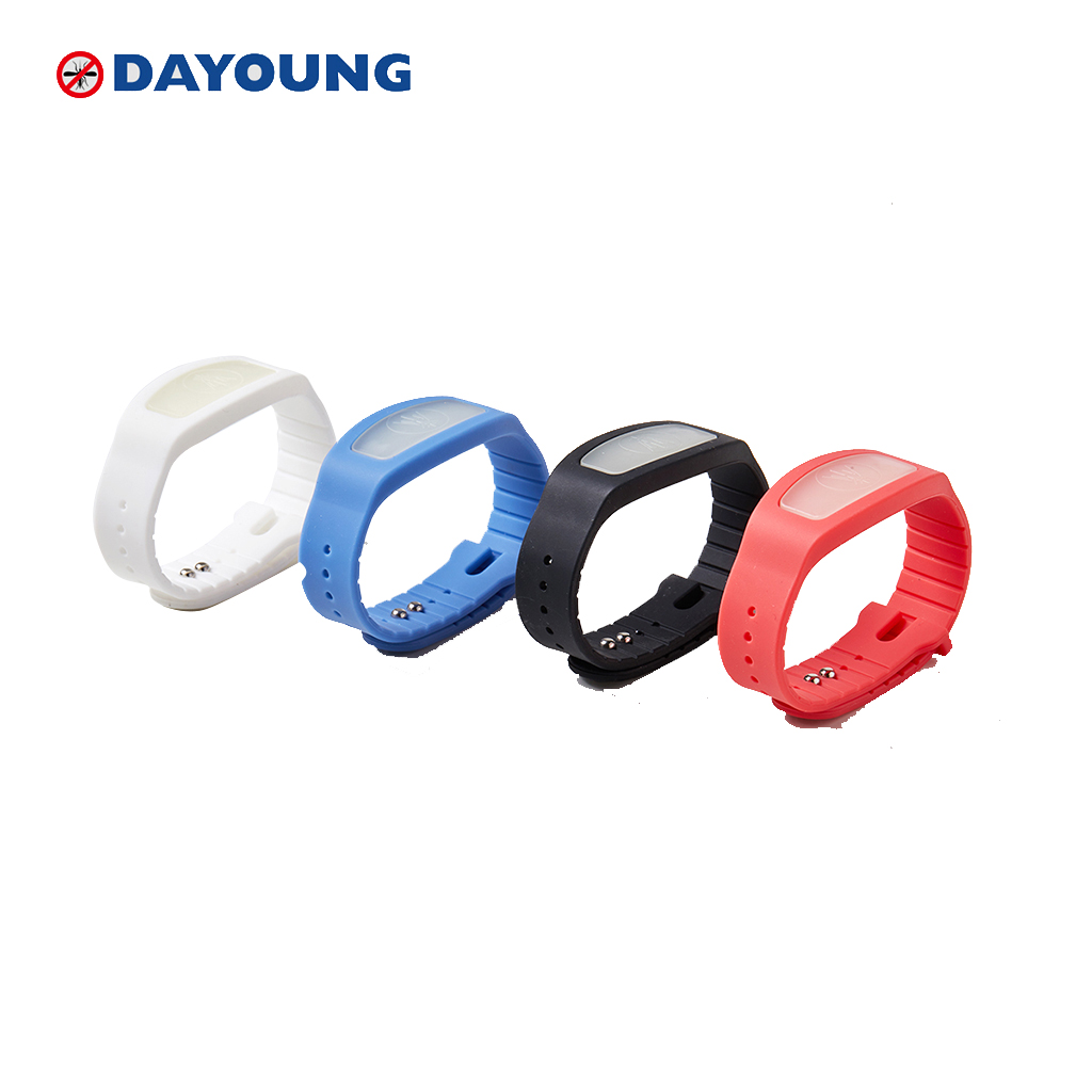 TW-07 Silicone natural mosquito repellent wristband Mosquitno Natural