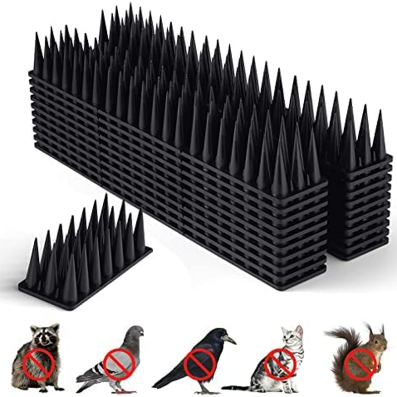 Bird Spikes for Pigeons and Other Small Birds, Pigeon Spikes for Garden Fence and Wall DY-PE03