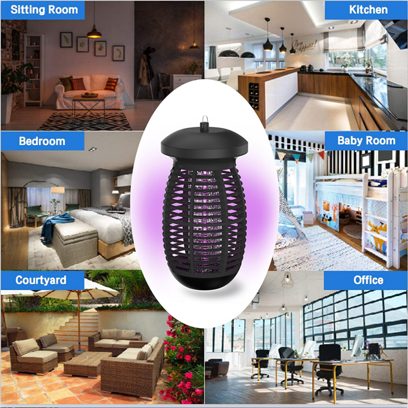 DYT-06 Indoor Bug Zapper, Effective Mosquito Zappers Killer for Home Electric Insect Fly Pest Attractant Trap with Safety Light Featured Image