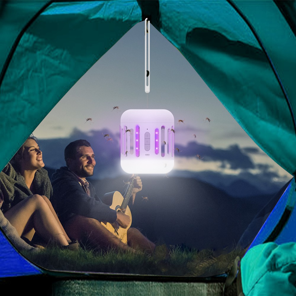 Dyt-y20 3 in 1 rechargeable bluetooth music camping mosquito killer latern