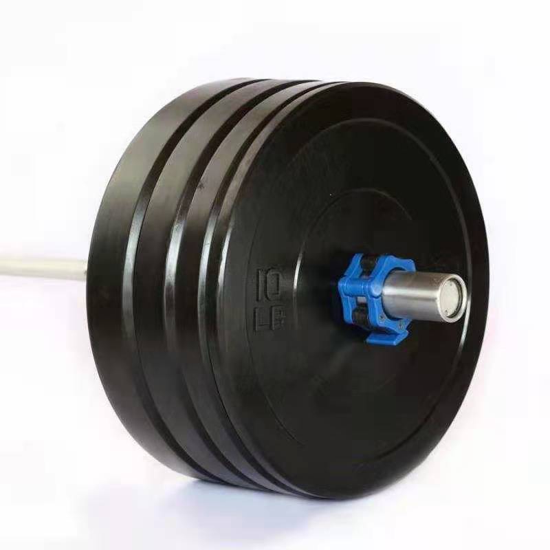 adjustable barbell bumper colorful weight plates
