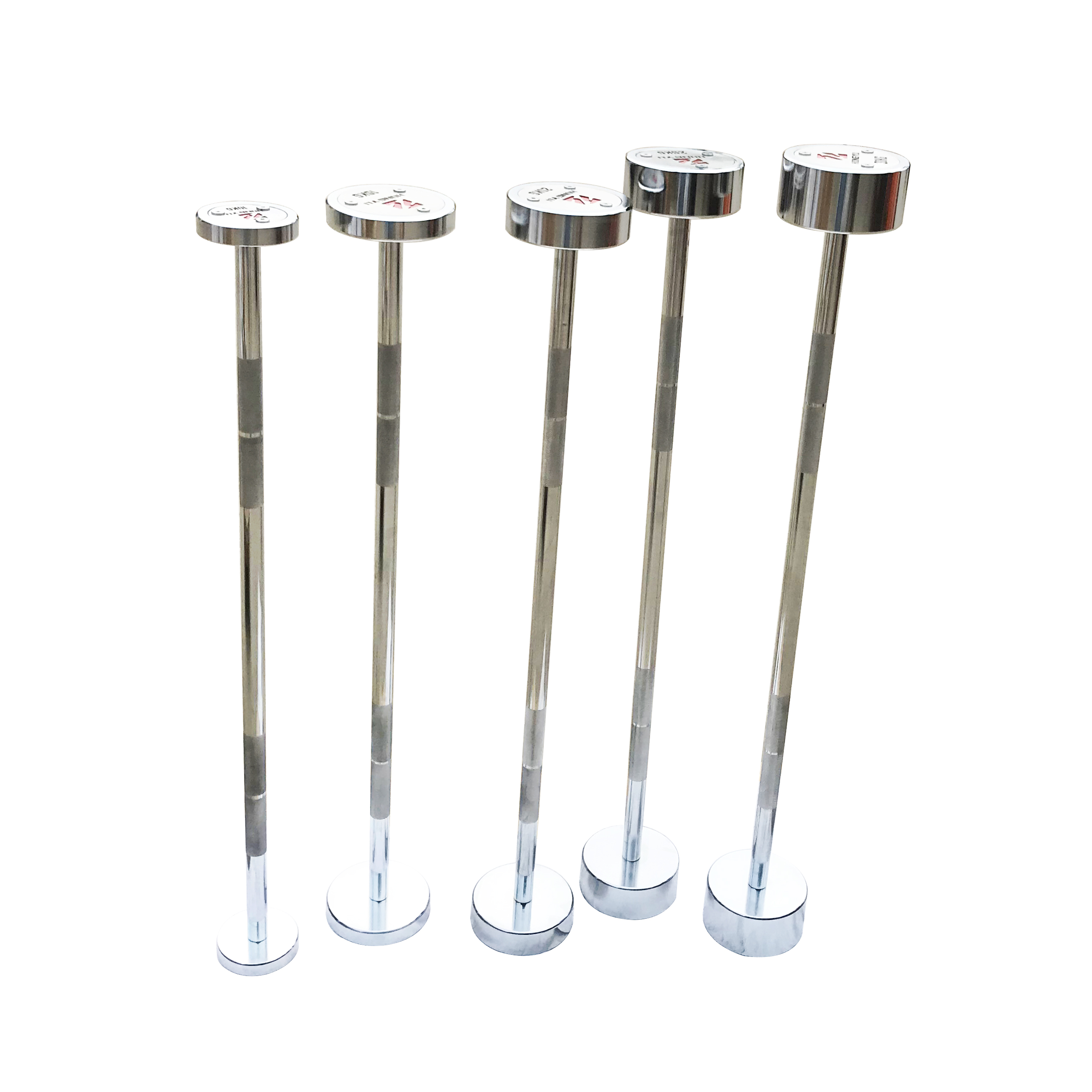 China provided stainless steel straight barbell physical exercise free weightlifting for sale