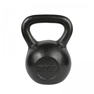 China Wholesale Kettlebell Dumbbell Factories - Hot sale fitness solid cast iron baking varnish kettle bell for body building – Hongyu