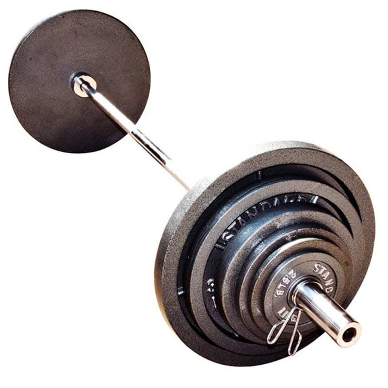 Weight lifting pounds kilograms cast iron weight plates