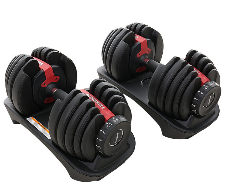 Wholesale 40kg 100kg Dumbbells Gym Manufacturers - weight lifting 24kg  adjustable dumbbell set – Hongyu