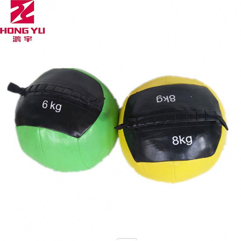 custom logo durable muscle building exercise wall ball
