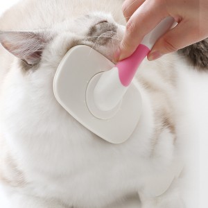 Rullo per rimuovere i peli di animali domestici con spazzola girevole portatile per cani e gatti