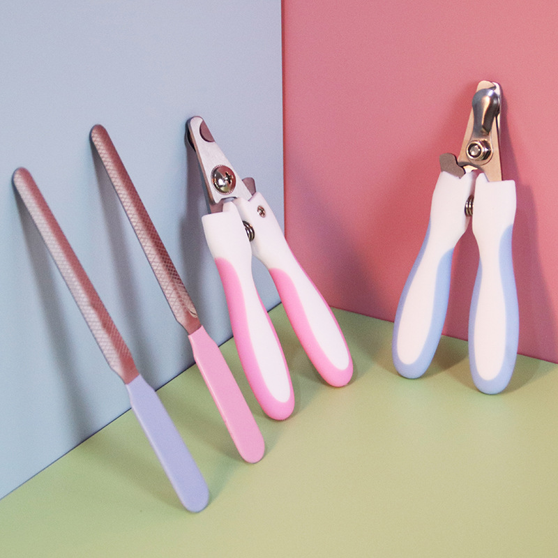 Wholesale Customized Safety RVS Pet Nail Clippers Set