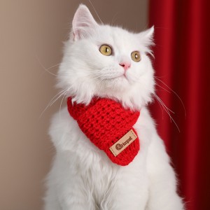 Groothandel Nieuwjaarsmode Warme sjaal voor huisdieren