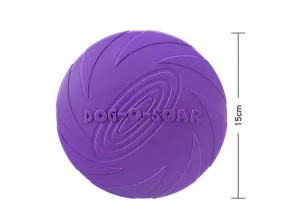 Бозичаҳои пойдору интерактивии TPR Soft Dog Flying Disc