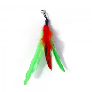 High Quality Interactive Feather Cat Teasing Stick Toys Set
