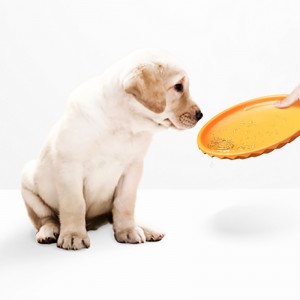 Frisbee Mainan Anjing Pelatihan Interaktif Tahan Lama yang Disesuaikan