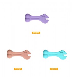 Устойчиви играчки за дъвчене на кучета във формата на гумен ключ
