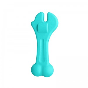 Odolné gumové klíče ve tvaru žvýkací hračky pro psy