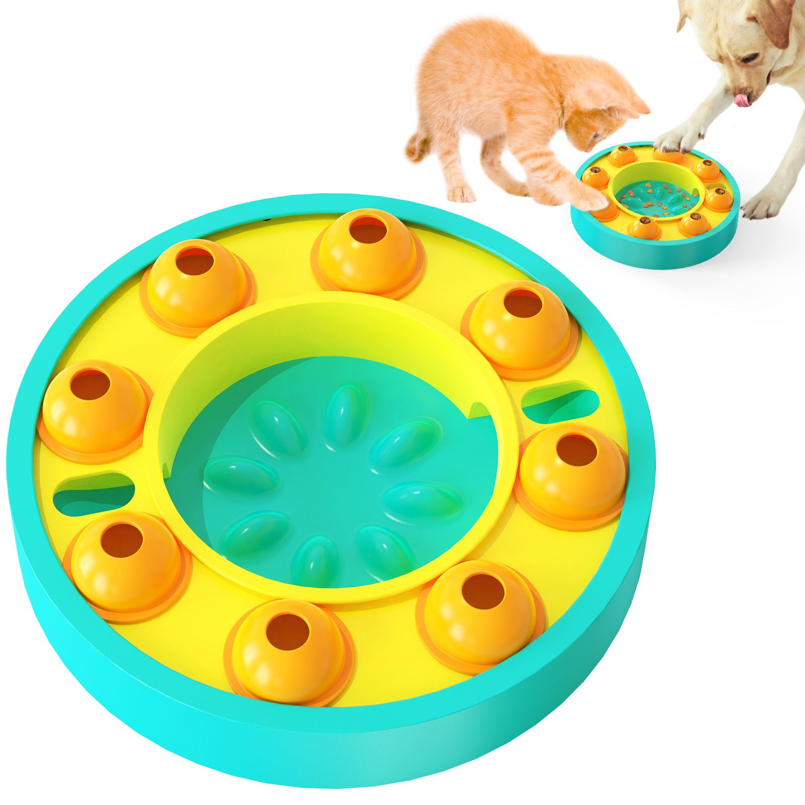 Хот Сале Пуззле Грамофон играчке за дозирање хране за псе