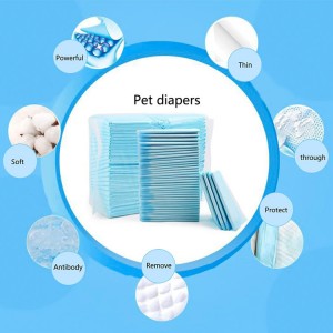 Kub Muag Aub thiab Puppy Training Disposable Diapers