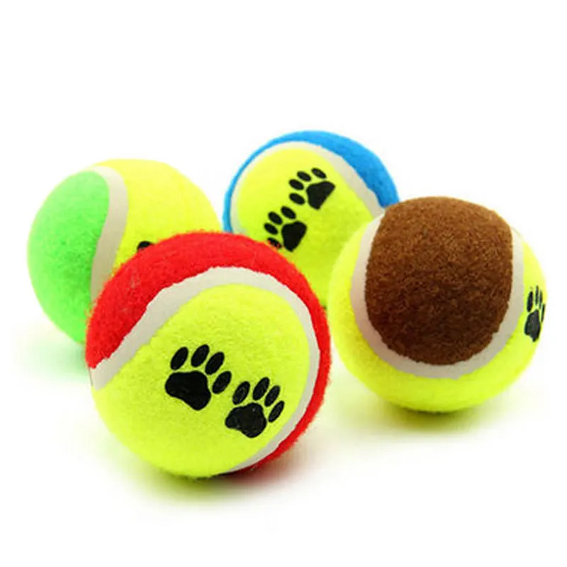 Висококвалитетни гумени интерактивни играчки за тениски топчиња за кучиња