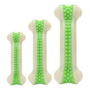Жувальні іграшки для собак з нейлонової гуми у формі кістки для тренування зубів