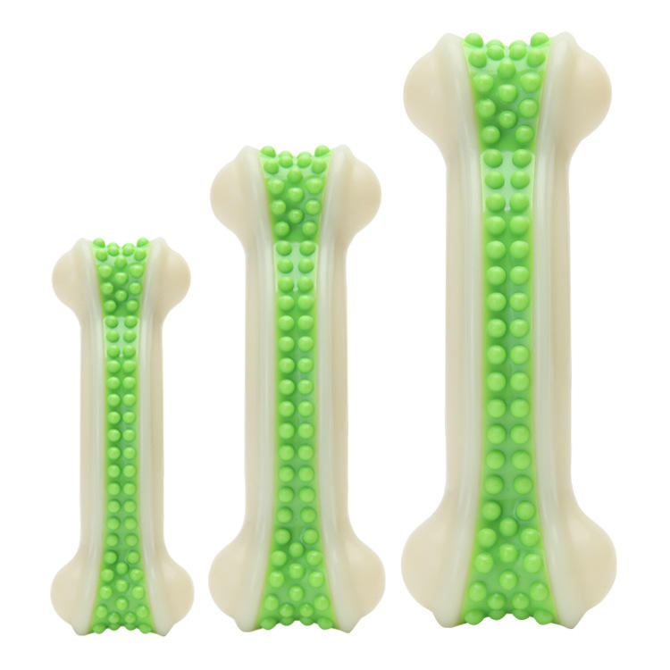 Nailono gumos kaulo formos dantų lavinimo šunų kramtymo žaislai