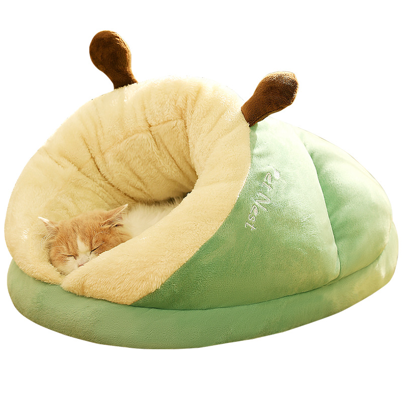 Hurtownia bawełnianych butów w kształcie pluszowych ciepłych łóżek dla zwierząt