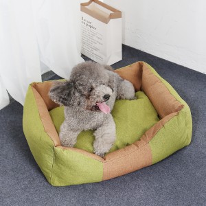 Sofá-cama macio, confortável, removível e lavável para animais de estimação