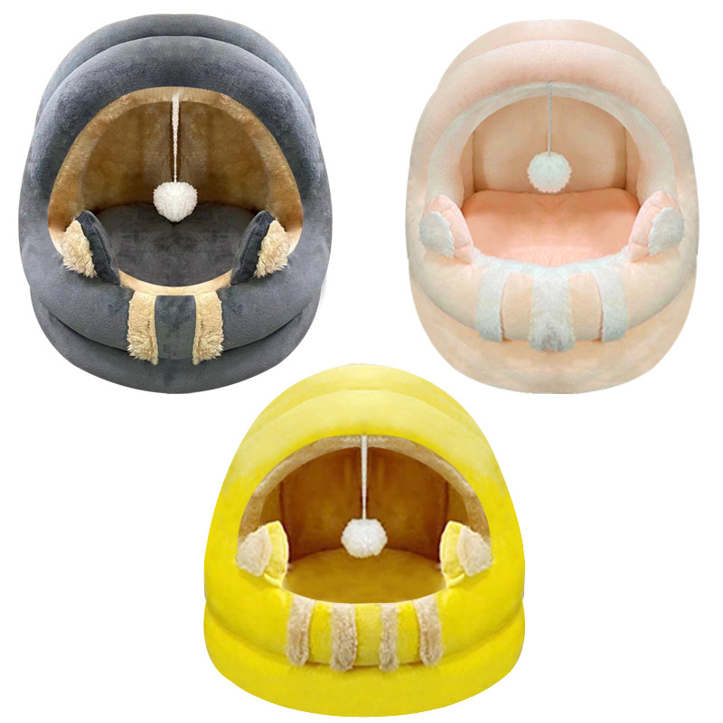 Wholesale Plush Soft Comfortable Pet Nest mei Toys Ball