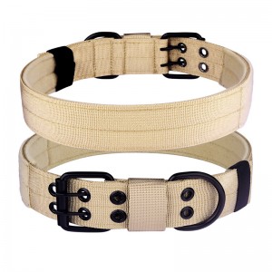 Matibay na Personalized Adjustable Dog Tactical Collar
