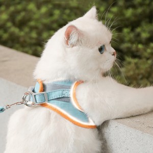 Haltbar reflektiv Atmungsmesh Cat Harness Set