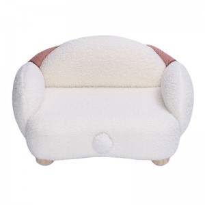 Dessin animé hiver chaud doux confortable meubles pour animaux de compagnie canapé-lit