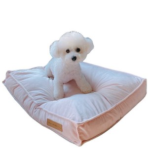 نرم کپاس کو ہٹانے کے قابل اور دھونے کے قابل بلی کتے کے بستر